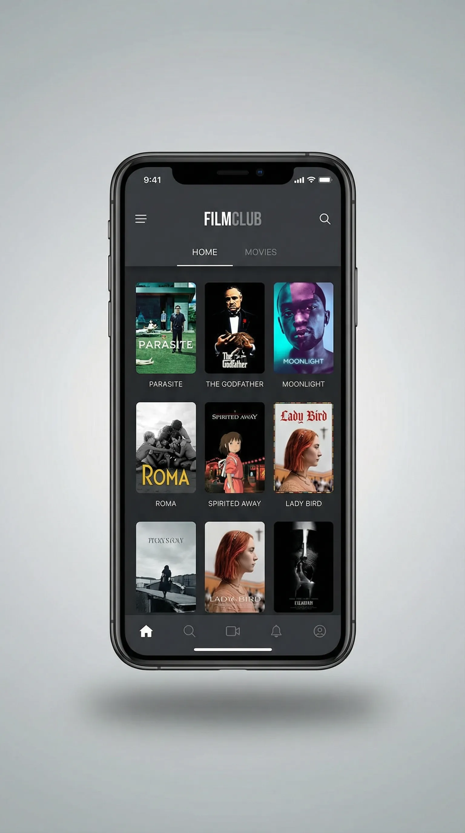 光影独白APP界面展示 - 国产传媒